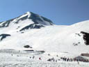浄土山 & 春スキーを楽しむ人達